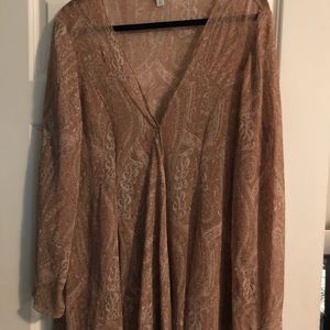 J. Jill Long Sleeve Shear Tunic